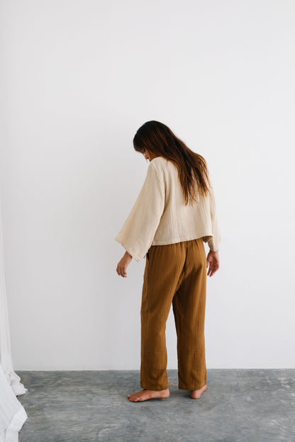 【TBR】 MIA PANT CHOCOLATE