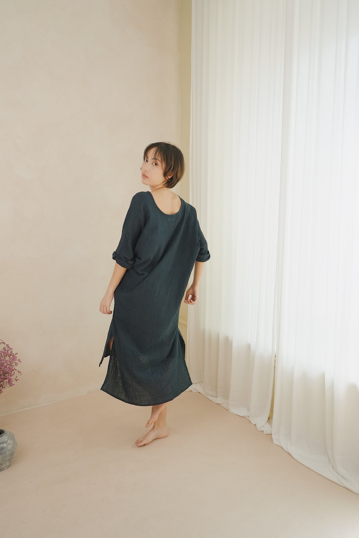 【 loveka】 ORGANIC COTTON×NATURAL DYEING  INDIGO