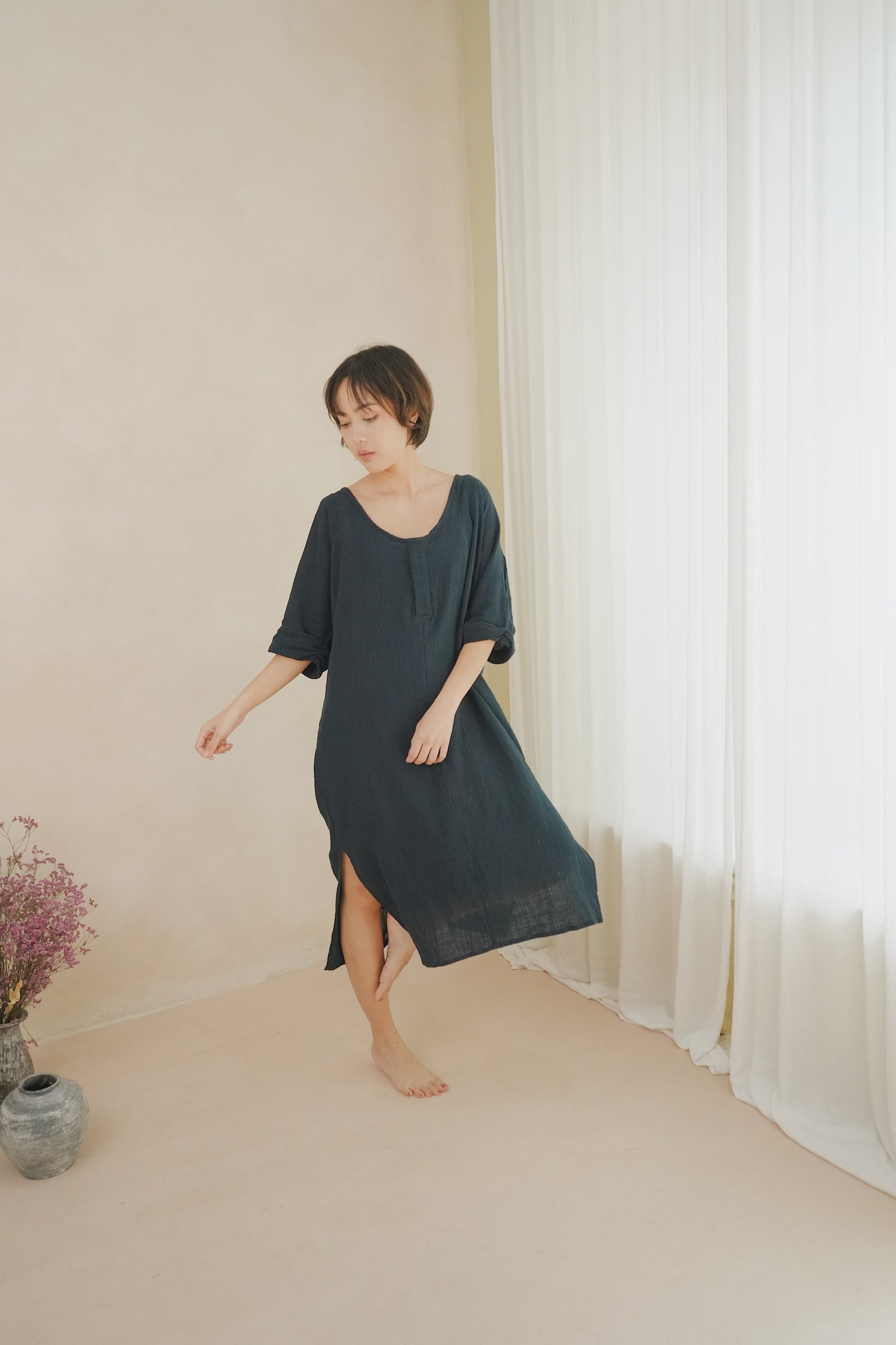 【 loveka】 ORGANIC COTTON×NATURAL DYEING  INDIGO